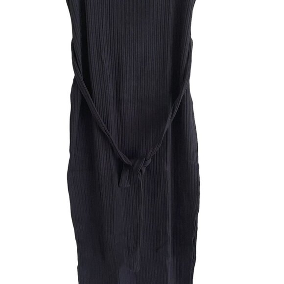 Topshop Women's Square Neck Ribbed Midi Dress Size 14 - Picture 9 of 9